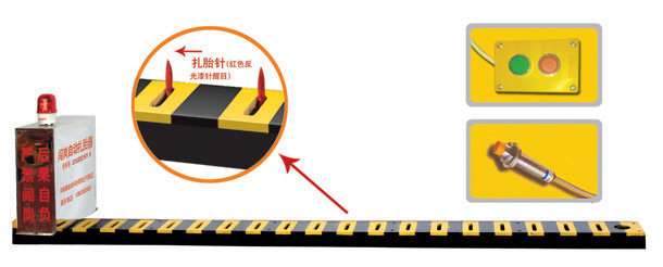 虞城县V3嵌入式闯岗自动扎胎器/阻车器